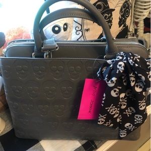 Betsey Johnson Skull Purse